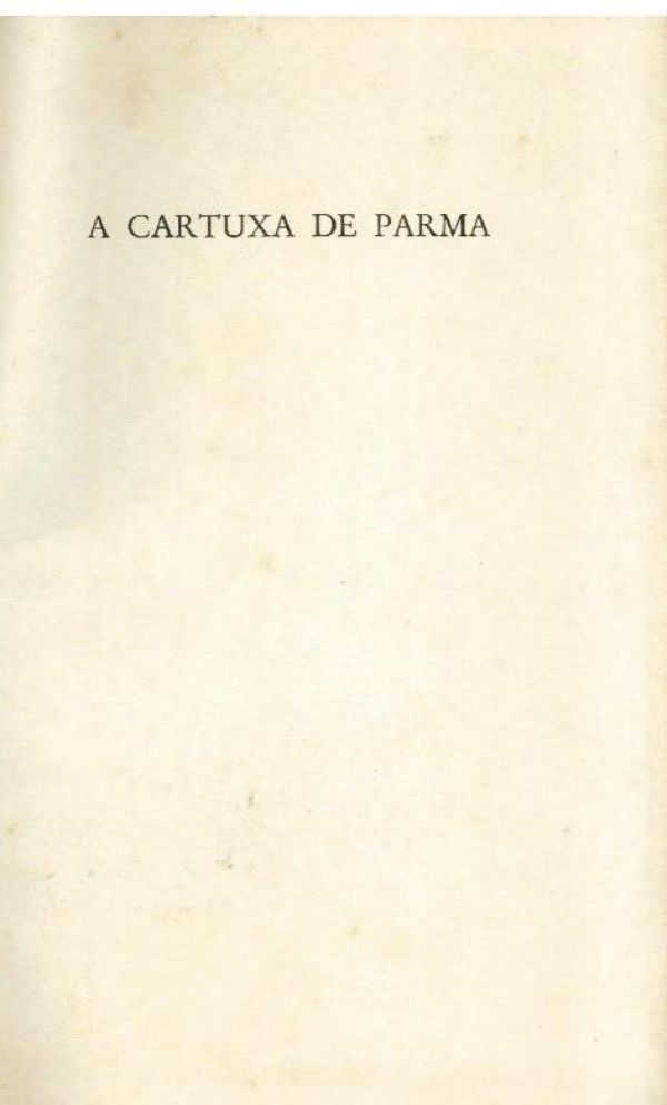 Cartuxa de Parma, A